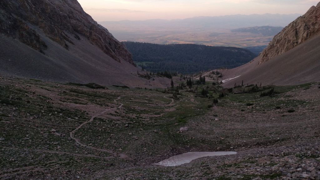 View of the drainage.