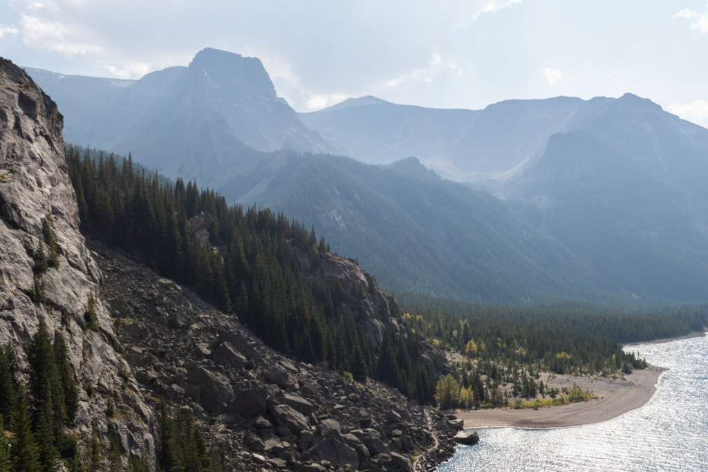 View of the Froze-to-Death Plateau from the overlook.