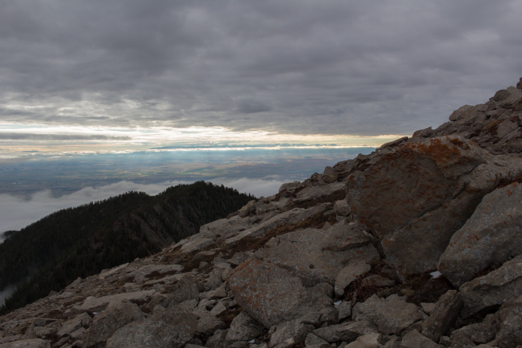 Looking west over Gallatin Valley.