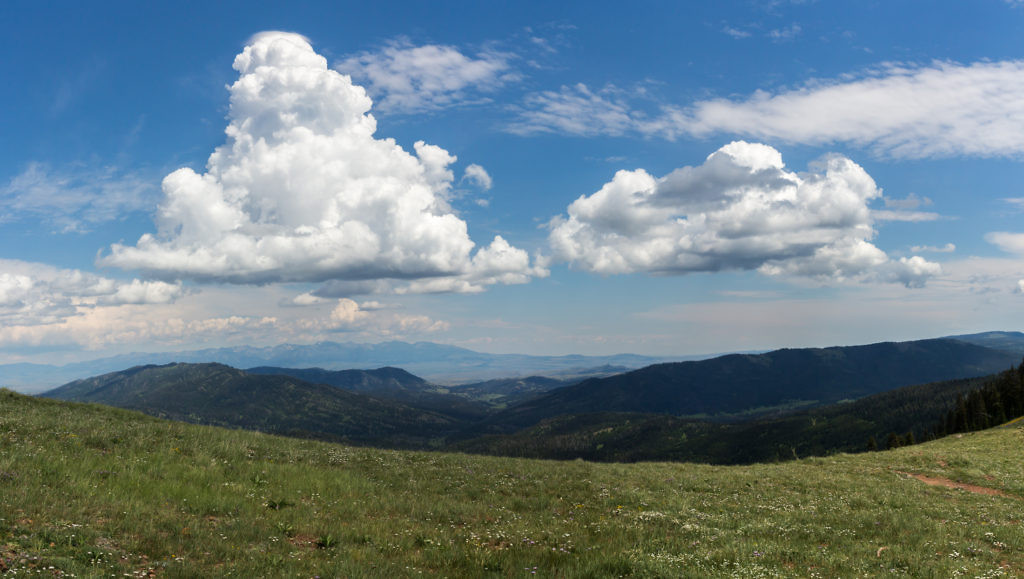 Looking east from Ross Pass. Photo taken June 2016.