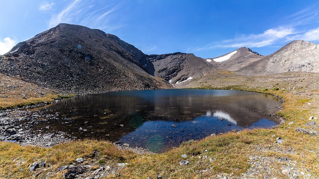 West Goat Peak and the Lost Lakes Basin.