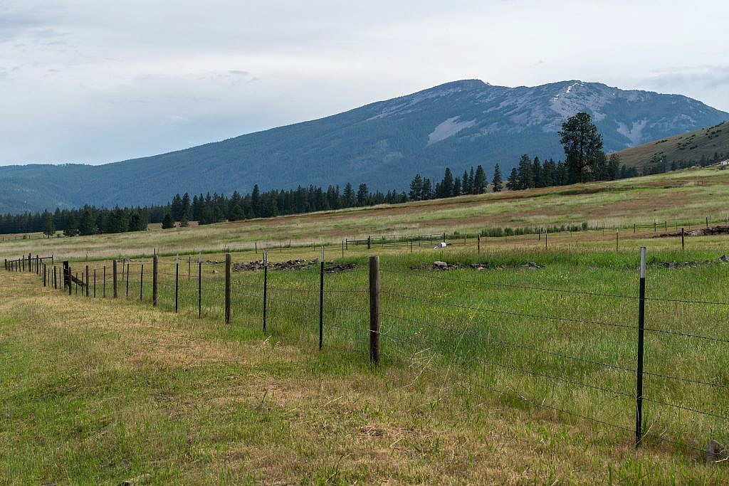 Approaching Baldy north of Plains, MT.